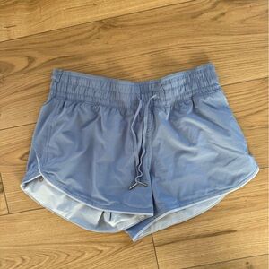 Reversible Purple Lulu Lemon Athletic Running Shorts